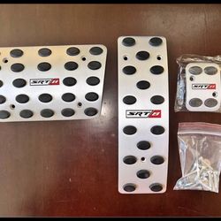 Chrysler 300, Magnum, Charger, Aluminum Pedals with STR8 Red Logo