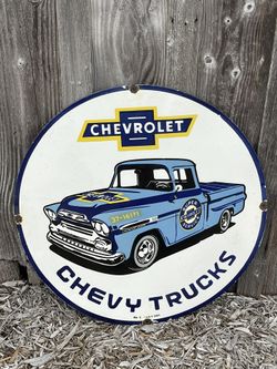 30” Porcelain Sign