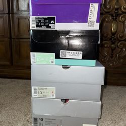 All Four Shoes Sold Together, 2 Dunks & Jordan Retros.