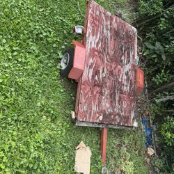 Small Utility Trailer 40x62 