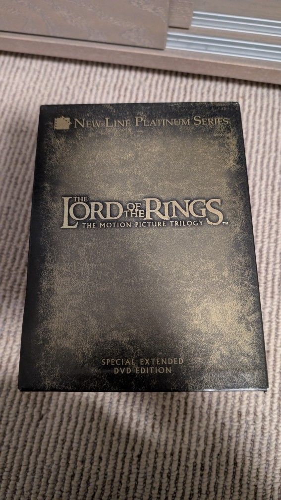 Lord Of The Rings (LOTR) DVD Extended Edition Boxset