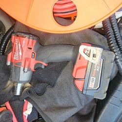Milwaukee m18 fuel1/2 high torque impact