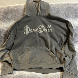 Dame dolla lillard essential hoodie size xl dark grey Euc