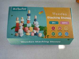 Wooden Stacking Stones