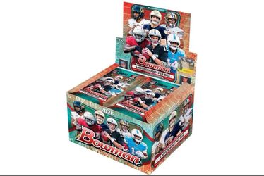 2026 Bowman Football Jumbo Hobby Box Factory Sealed 4 FOUR Autographs