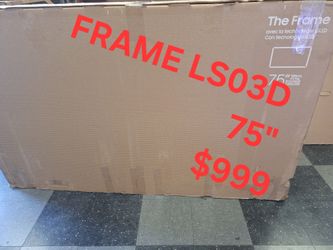 Samsung - 75” Class LS03D The Frame Series QLED 4K with Anti-Reflection and Slim Fit Wall Mount Included (2024)