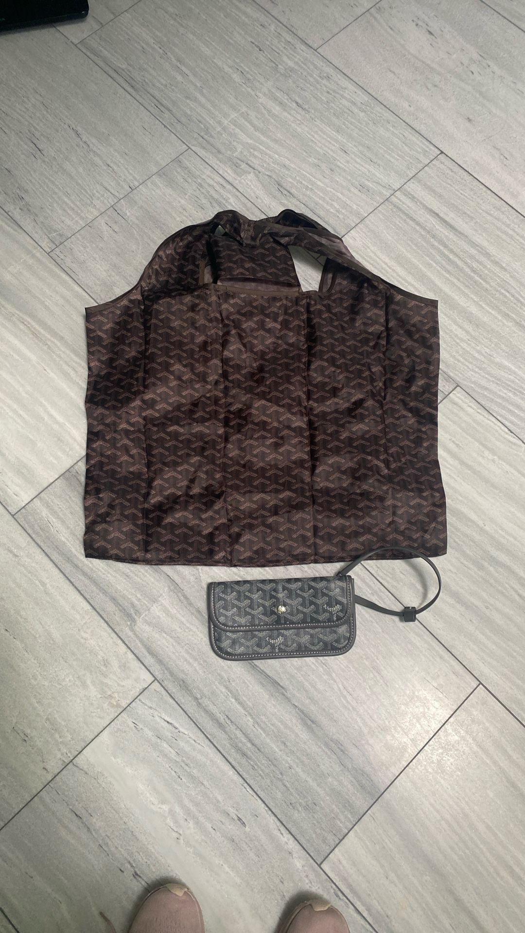 Cute Wristlet And Shopping Tote