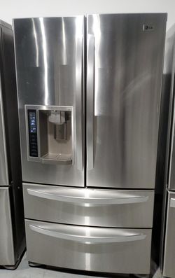 LG 4-Door Stainless Steel Refrigerator Fridge
