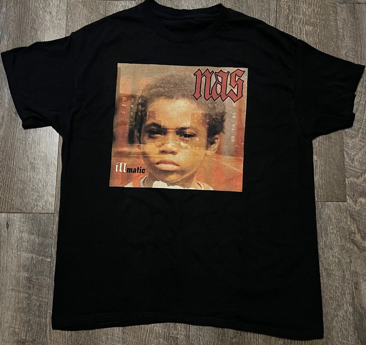 Vintage Nas illmatic Rap Tee Shirt size Medium
