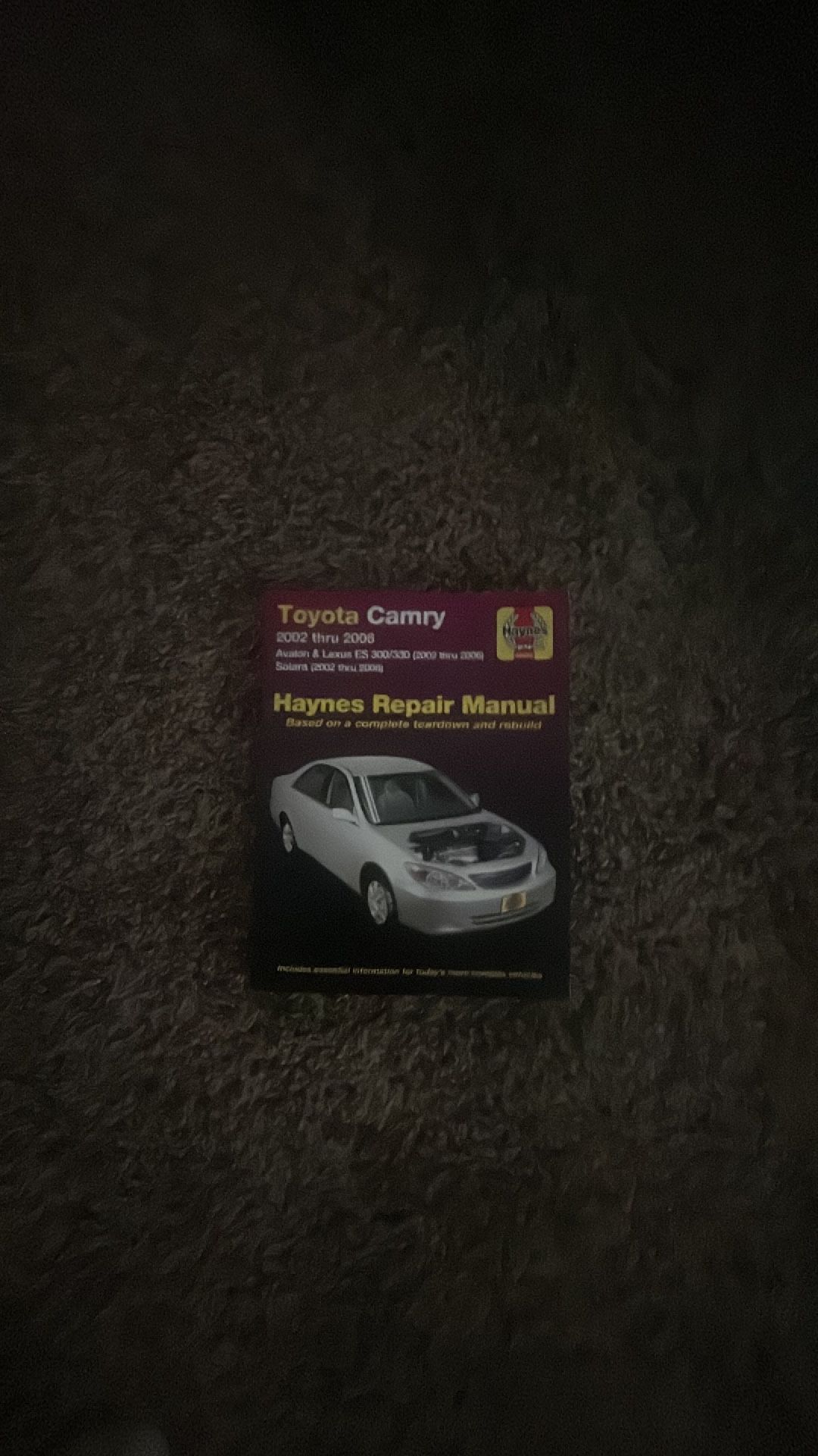 Haynes Camry Repair Manual