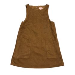 Girls Paisley Lane Brown Dress Size 8
