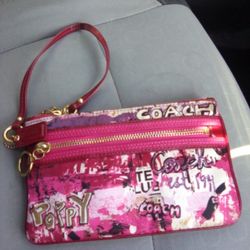 Limited Edition Coach Clutch Purse 