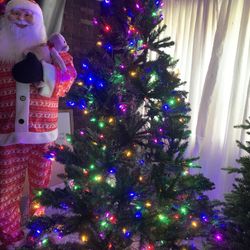 Must go asap .  New never used 7.5 ft multi color changing or white led lights