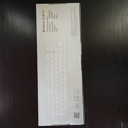 Womier SK71 75% Gaming Keyboard, Aluminum Alloy Shell Wireless Mechanical Creamy Keyboard Bluetooth/2.4G/Wired Hot Swappable Key Board Pre-lubed Switc