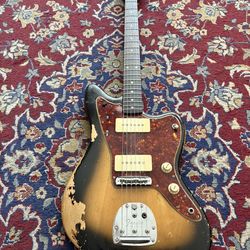 Early 60's Fender Jazzmaster Refin Vintage, slab Musikraft neck, Sunday Iola PUs, G&G