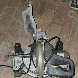 WARRIOR 7-1/4 in. Single-Bevel Compound Miter Saw