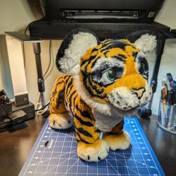 FurReal Friends Roarin' Tyler the Tiger Interactive Plush Toy TESTED