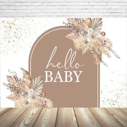 Baby Shower Backdrop 7x5