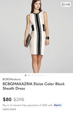 BCBG MAX AZRIA sheath dress size S