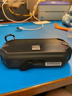 ALTEC LANSING HYDRA MINI BLUETOOTH SPEAKER - BLACK, TESTED & WORKING