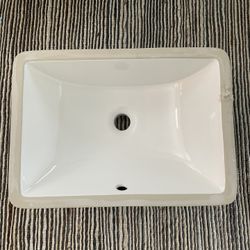 Porcelain Under Mount Sink