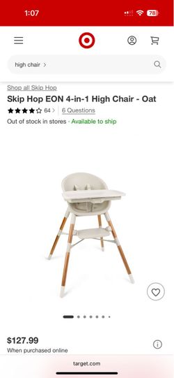 Baby high chair Eon 4-in-1