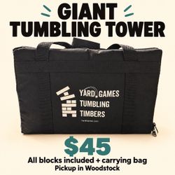 Yard Games Tumbling Timbers Giant Tower