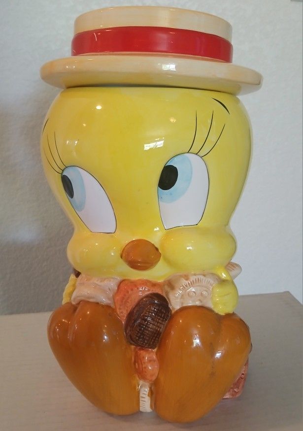 Tweety Bird Cookie Jar (Retro)
