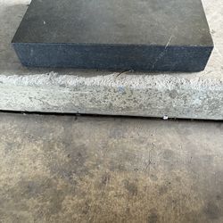 Machinist granite block/true level and square