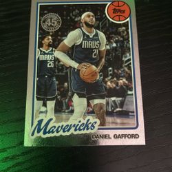 Topps Daniel Gafford