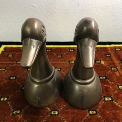 LIBREROS ANDE BRONCE MUY PESADO DISEÑO PATOS