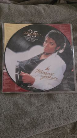 Michael Jackson Thriller 25th Anniversary Picture Disc Vinyl