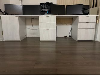 Large computer desk