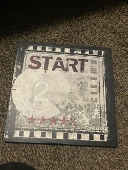 Movie Canvas Sign 