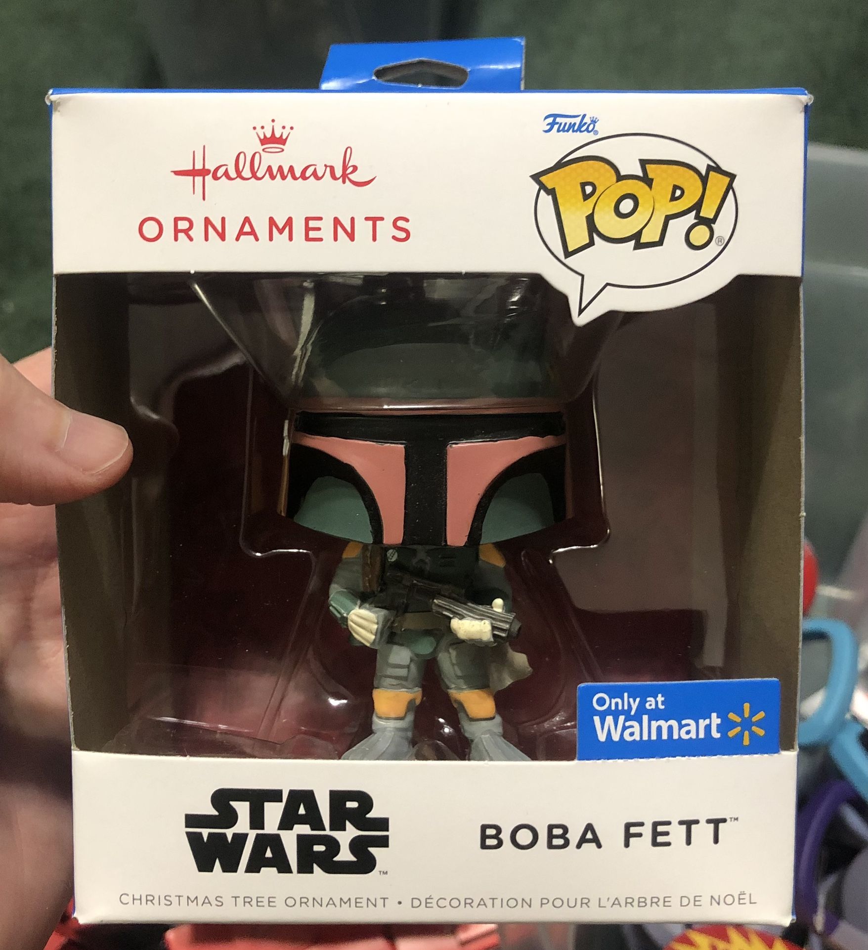 FUNKO STAR WARS BOBA FETT ORNAMENT WALMART EXCL