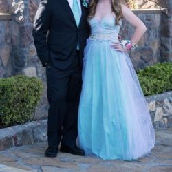 Size 5 Princess Tulle Prom Dress