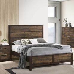 Cama Queen Size Nueva En Caja Incluye Colchones Memory Foam