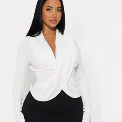Long Sleeve Top Fashion Nova Size S