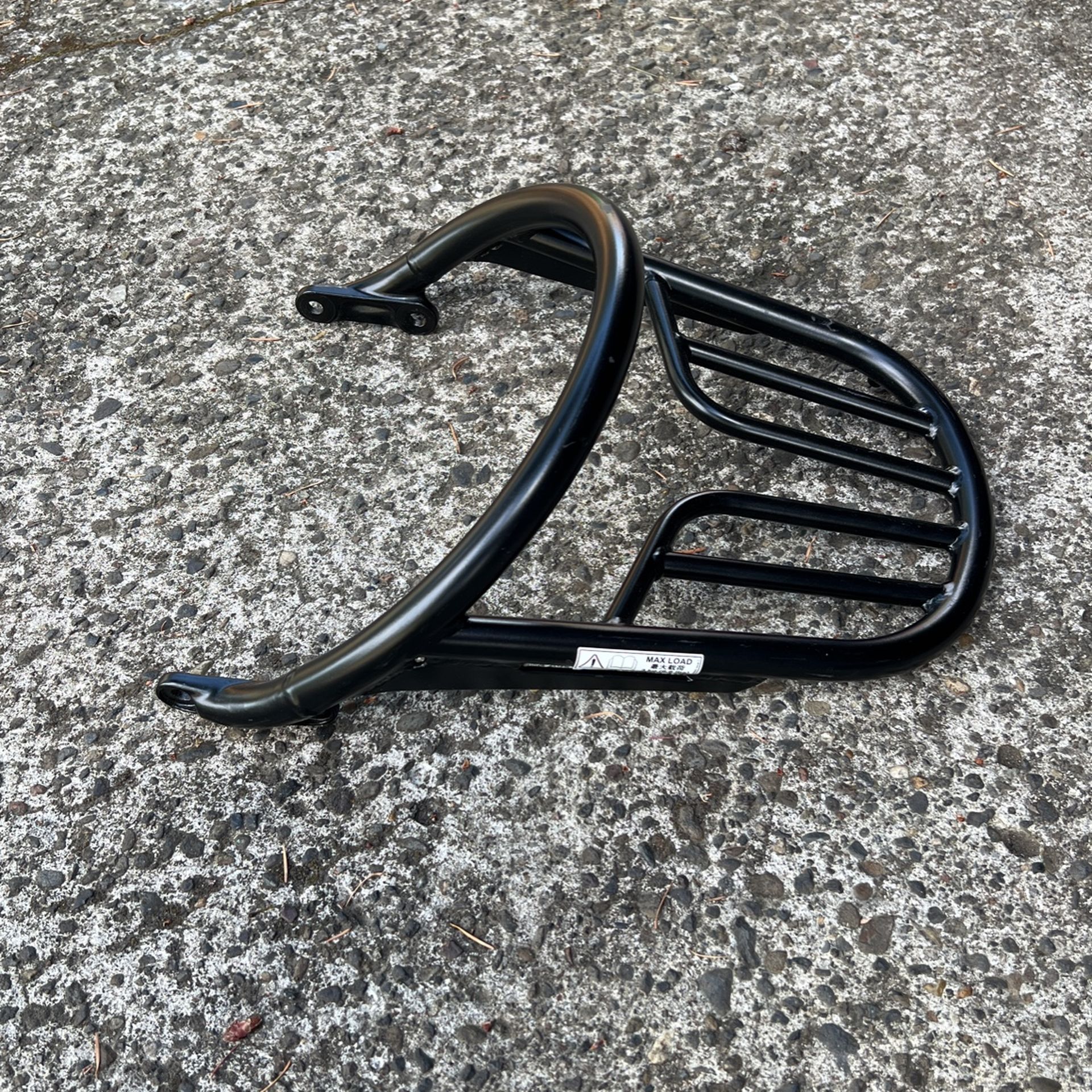 Triumph Bonneville Motorcycle Grab Rail Rack