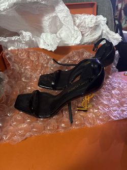 Authentic Saint Laurent YSL Opyum Gold Heel Size 38