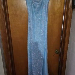 Blue Prom Dress XL