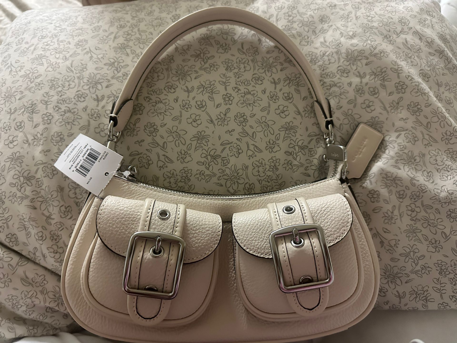 Coach White Ashton Bag