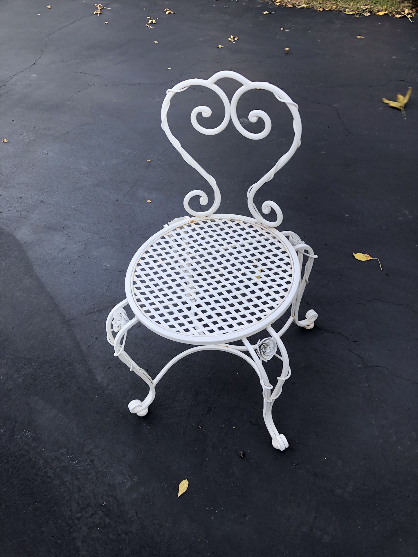 French provincial outdoor chair