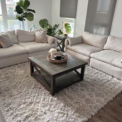 RH Style Custom Cloud Couch - Ivory SUPER Plush