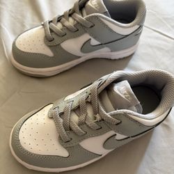 Toddler Boy Nike Dunk Low Grey Fog