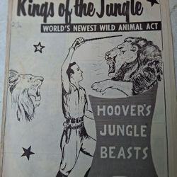 VINTAGE CIRCUS PROGRAM