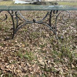 Glass Top Coffee Table