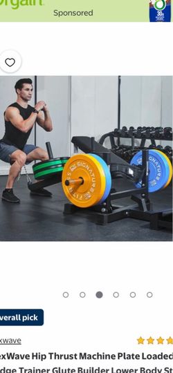 Hip thrust with belt squat