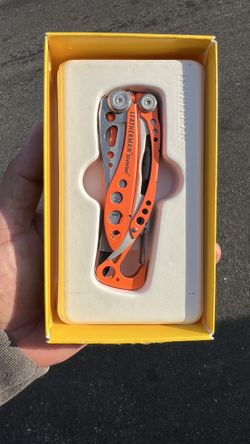 LABORERS LOCAL 300 / LEATHERMAN SKELETOOL / CUSTOM / ORANGE / NIB