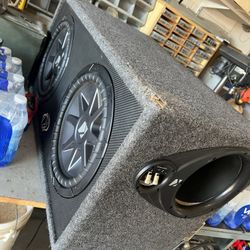 Subwoofer And Amps